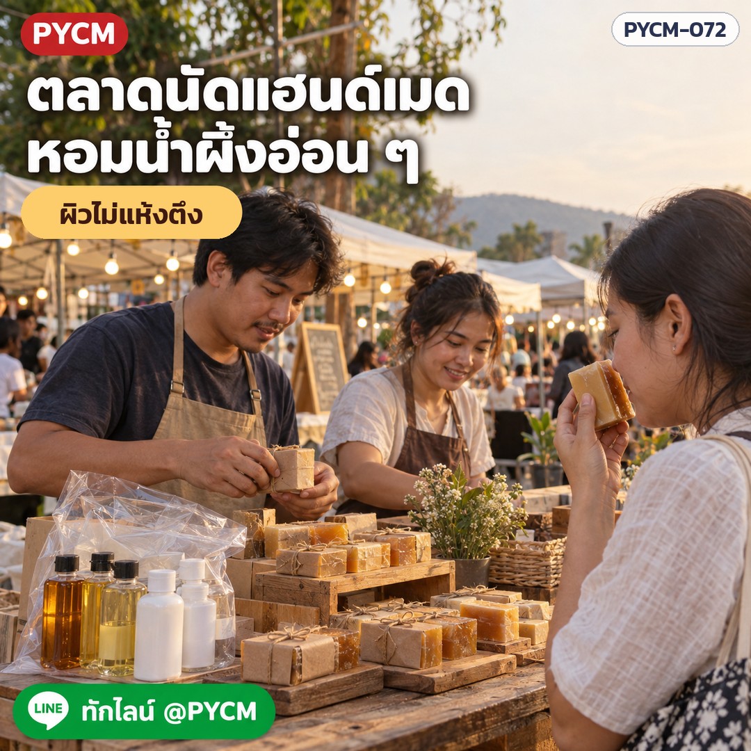 ชุดทำสบู่ก้อนน้ำผึ้ง 5 กก. (รหัส 15526) – ตลาดนัดแฮนด์เมด หอมน้ำผึ้งอ่อน ๆ ผิวไม่แห้งตึง
