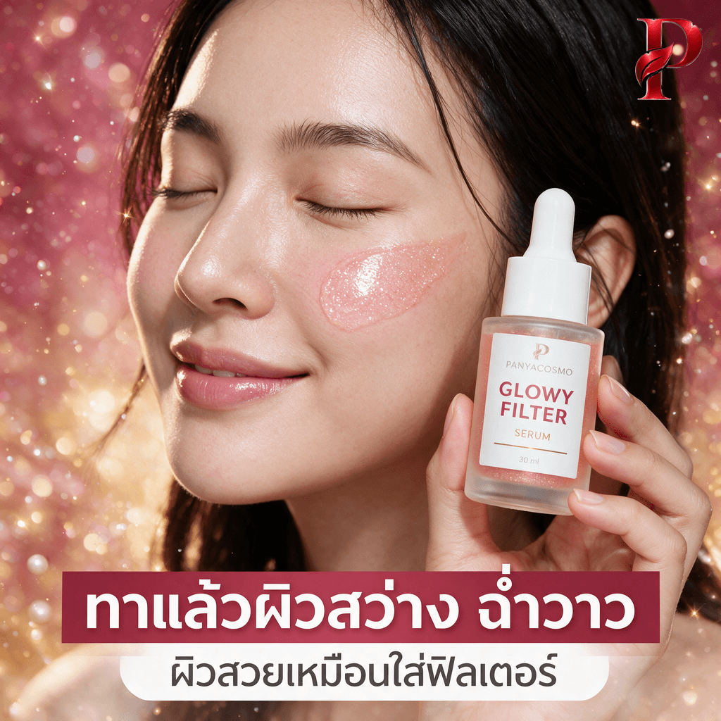 ทาแล้วผิวสว่าง ฉ่ำวาว เหมือนใส่ฟิลเตอร์
