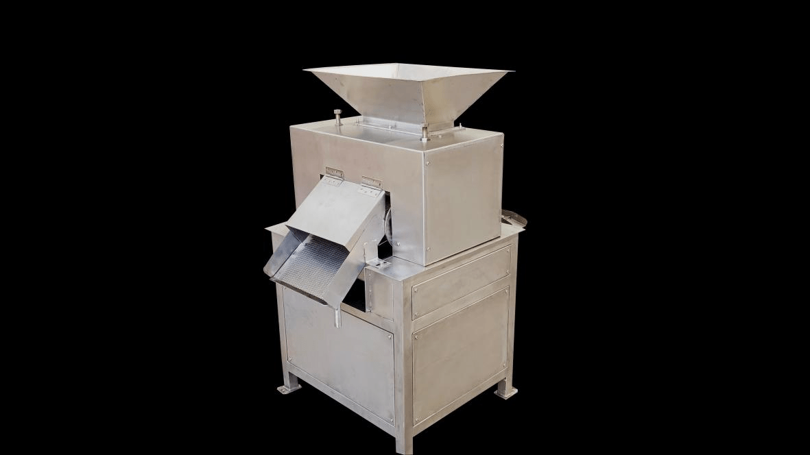 เครื่องคั้นน้ำแบบลูกกลิ้งคู่ (Roll Juicer) รุ่น RJ-1000 (กำลังผลิต 1000 กก./ชม.)