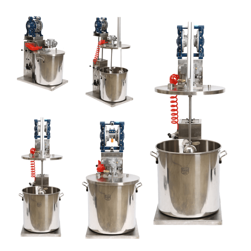 เครื่องกวนผสมสีและของเหลวระบบลม (Pneumatic Mixing Station) – รายละเอียด 18