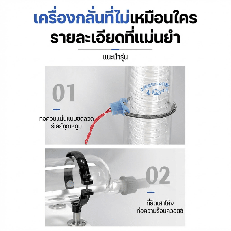 เครื่องกลั่นน้ำบริสุทธิ์อัตโนมัติ SZ Series (Double/Triple Distilled Water) – รายละเอียด 20