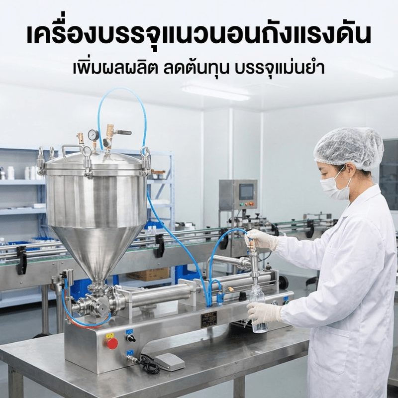 เครื่องบรรจุของหนืดระบบแรงดัน รุ่น G1WTD-1000P! – รายละเอียด 4