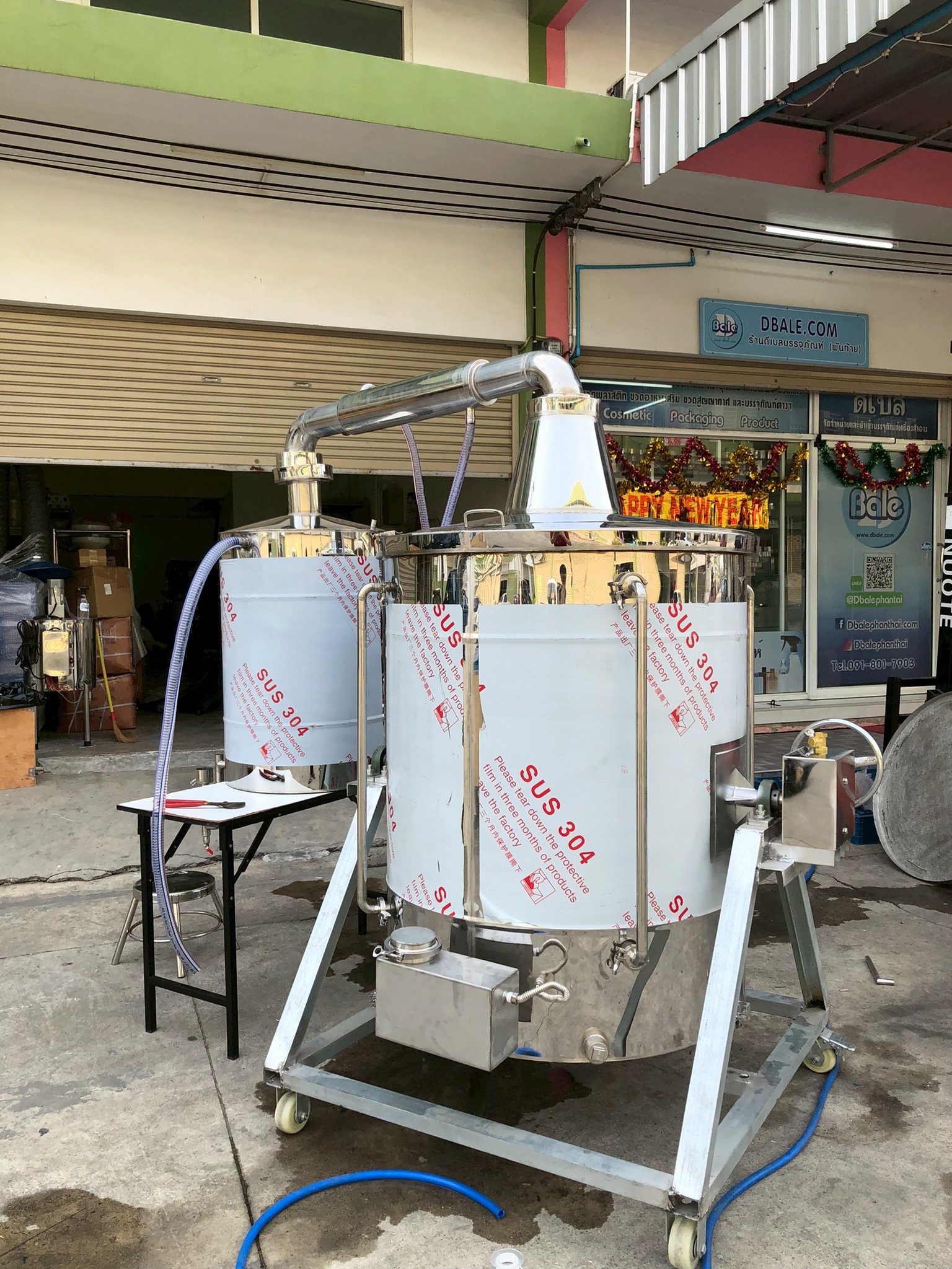 HNXS-01 หม้อกลั่นสแตนเลส 304 ขนาด885 ลิตร – รูปที่ 2