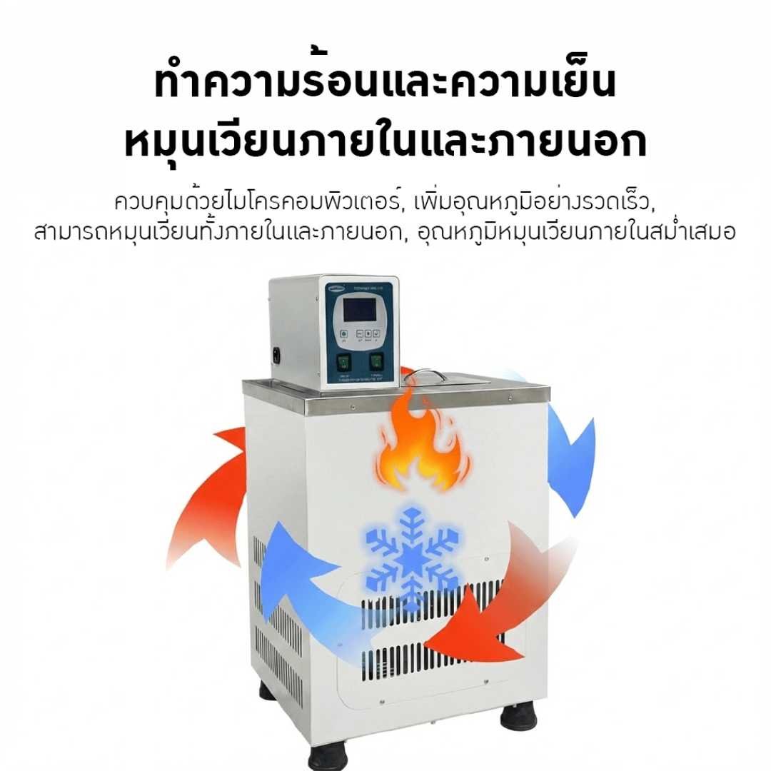 อ่างควบคุมอุณหภูมิอัจฉริยะ (Low Temperature Thermostatic Bath) – รายละเอียด 14