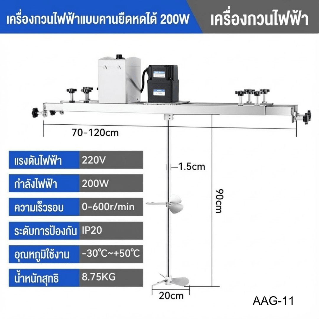 เครื่องกวนผสมความเร็วสูง (High-Speed Disperser) – รายละเอียด 26