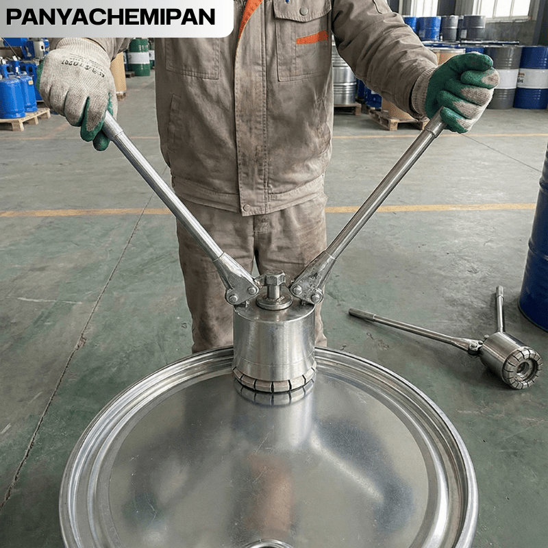 เครื่องปิดฝาถังเหล็ก 200 ลิตร (ขนาดใหญ่) – รายละเอียด 8