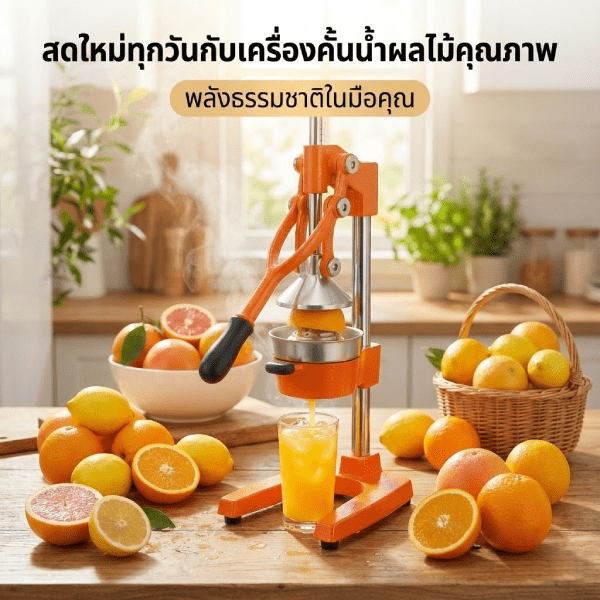 เครื่องคั้นน้ำผลไม้ แบบมือโยก WM-1158