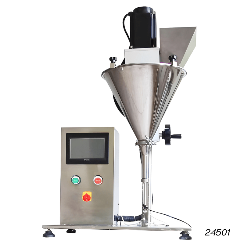 🔥 เครื่องบรรจุผงกึ่งอัตโนมัติขนาดตั้งโต๊ะ (Tabletop Powder Filling Machine) 🔥 24501
