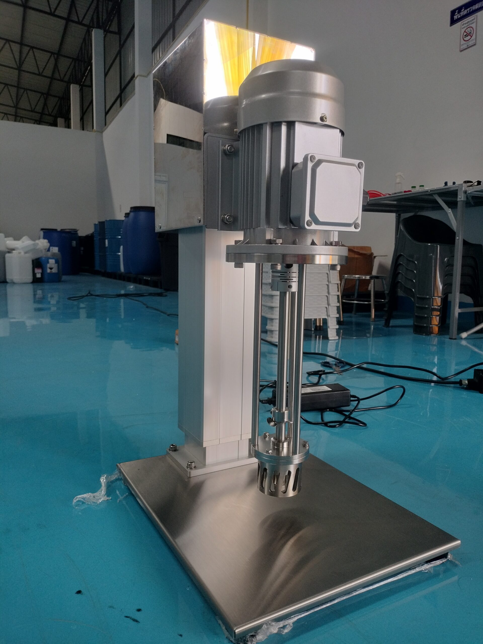 � เครื่องปั่นโฮโมจีไนเซอร์ รุ่น HR-750DRH 10,000 RPM | จุ 10 ลิตร | งานหนักต่อเนื่อง – รายละเอียด 4