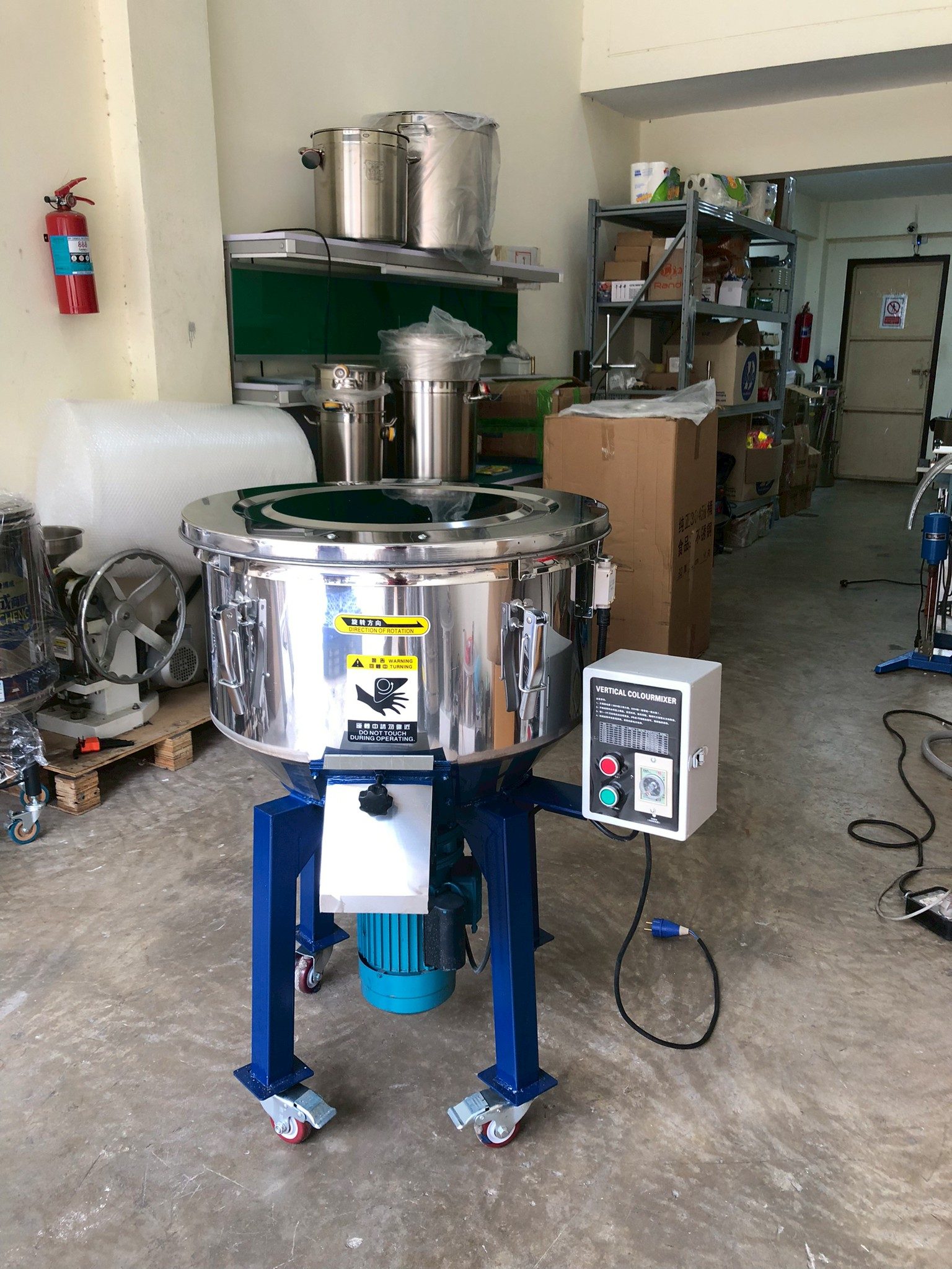 เครื่องผสมอเนกประสงค์ MM1: Stainless Steel Mixer ประสิทธิภาพสูง เพื่อทุกอุตสาหกรรม! – รายละเอียด 6