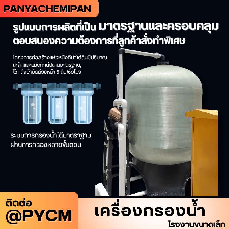 เครื่องกรองน้ำระบบ RO (Reverse Osmosis) สำหรับโรงงานขนาดเล็ก – รายละเอียด 15