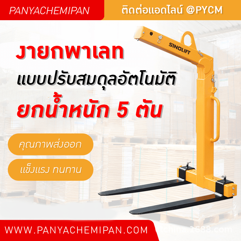 ตะขอเครนยก/งาเครนยก ปรับสมดุลอัตโนมัติ SINOLIFT! – รายละเอียด 11