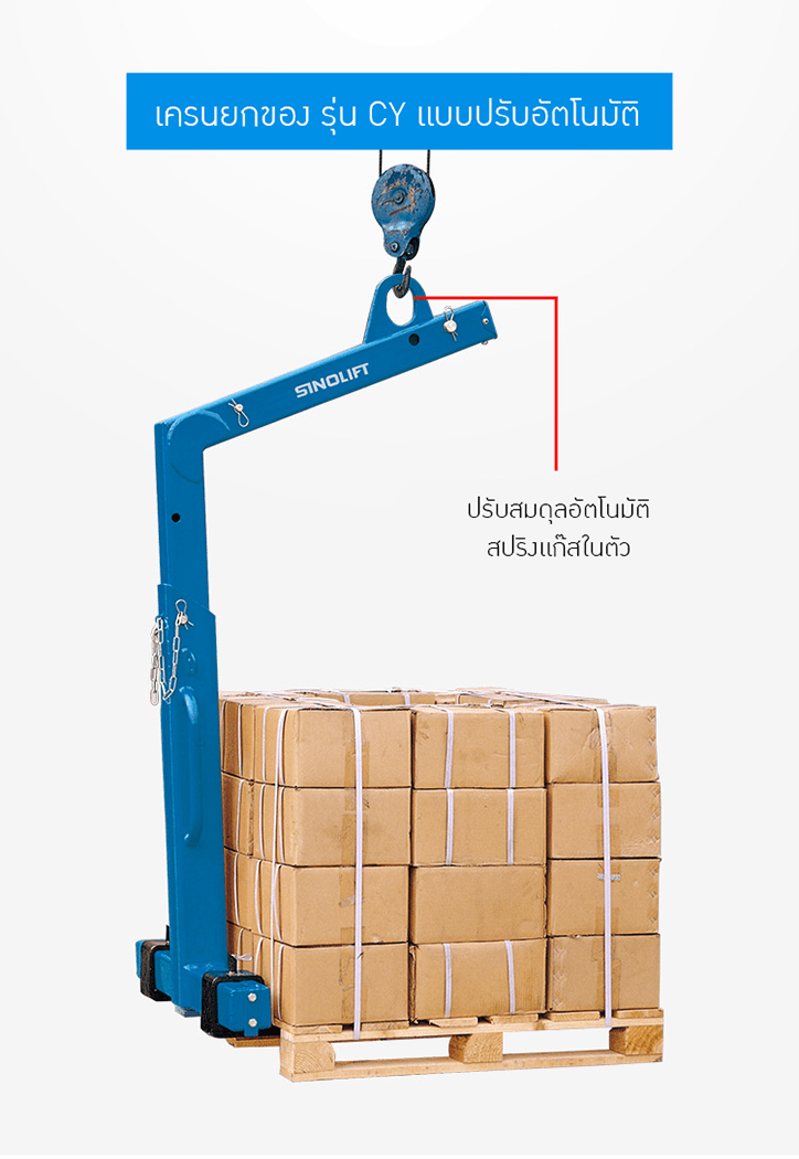 ตะขอเครนยก/งาเครนยก ปรับสมดุลอัตโนมัติ SINOLIFT! – รายละเอียด 18