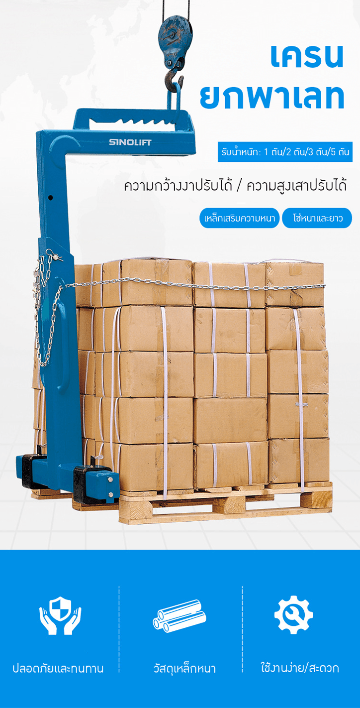ตะขอเครนยก/งาเครนยก ปรับสมดุลอัตโนมัติ SINOLIFT! – รายละเอียด 22