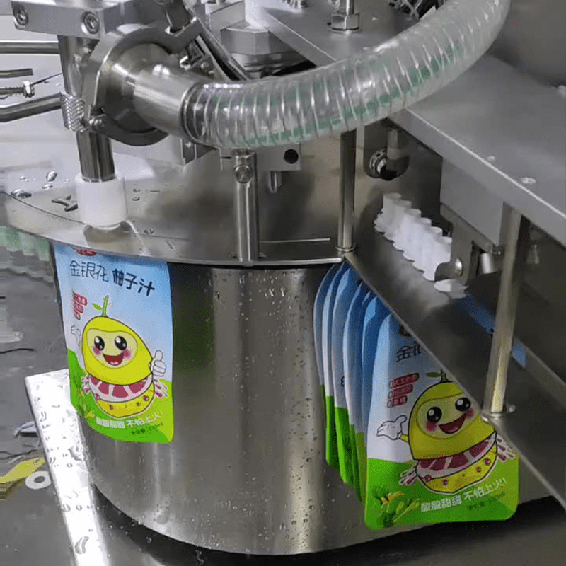 เครื่องบรรจุและปิดฝาอัตโนมัติ รุ่น JSK สำหรับถุงบรรจุแบบมีจุ – รายละเอียด 3