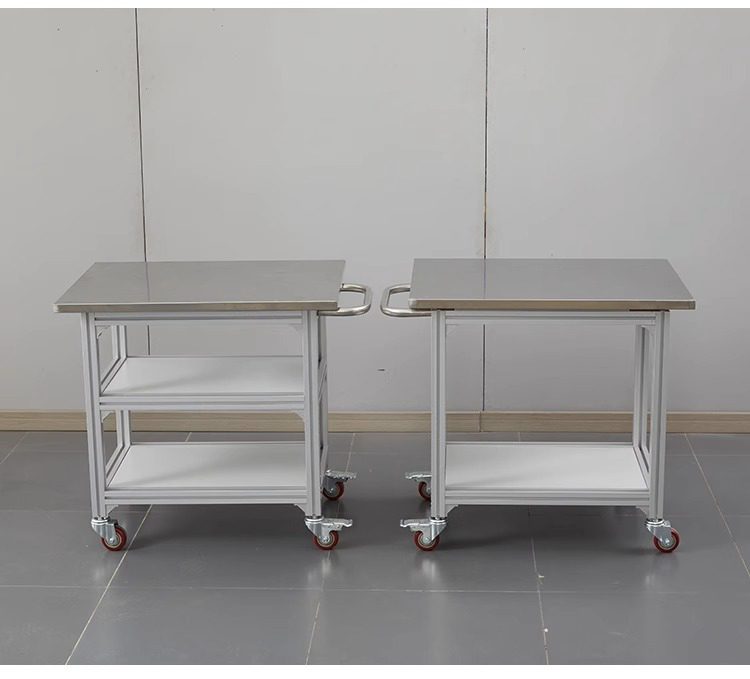 โต๊ะป้องกันไฟฟ้าสถิตและโต๊ะสแตนเลสแบบมีล้อ รุ่น TTB – รายละเอียด 18 2