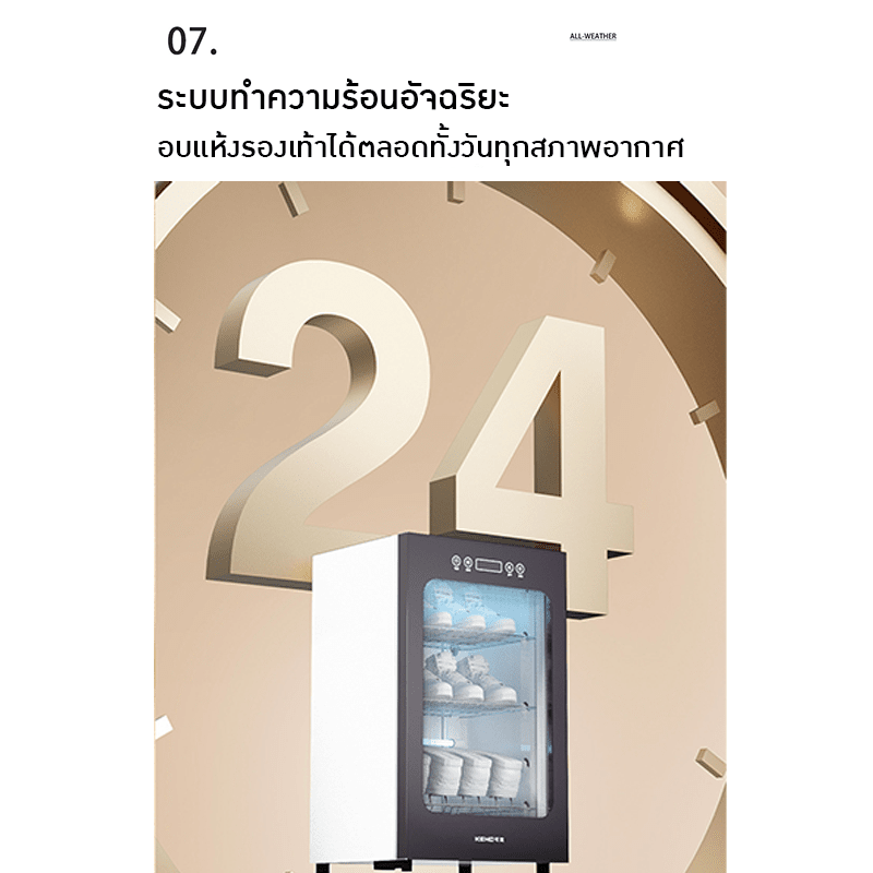เครื่องอบรองเท้าอัจฉริยะ (Shoe Dryer and Sterilizer) ตัวช่วยที่จะเปลี่ยนชีวิตเท้าของคุณให้ดีขึ้น! – รายละเอียด 13