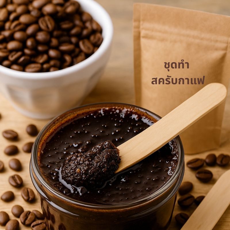 ชุดทำ สครับกาแฟ-5 kg สำหรับผิวกาย