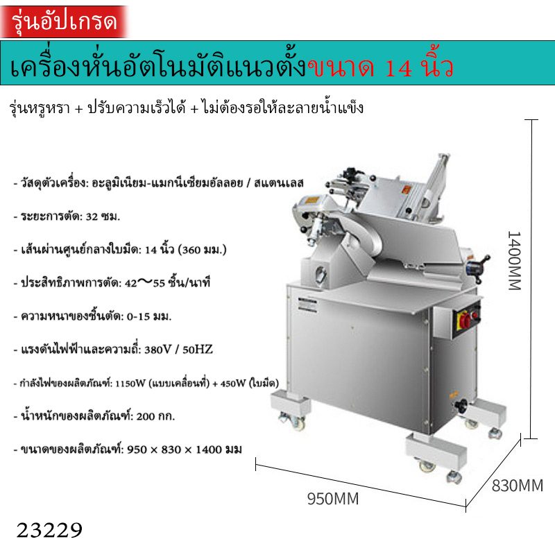 เครื่องหั่นเนื้ออัตโนมัติ/กึ่งอัตโนมัติ – รายละเอียด 15