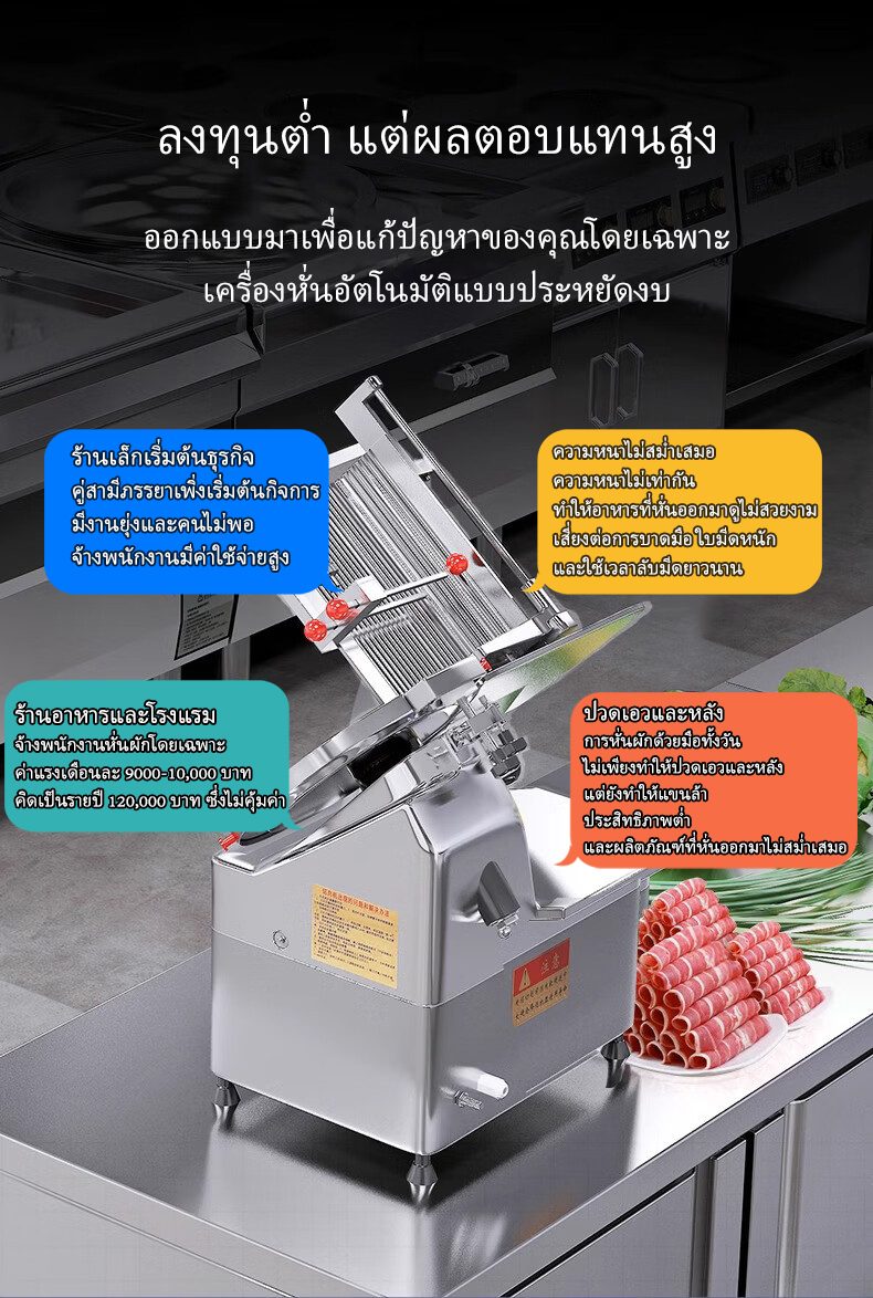 เครื่องหั่นเนื้ออัตโนมัติ/กึ่งอัตโนมัติ – รายละเอียดสินค้า 3