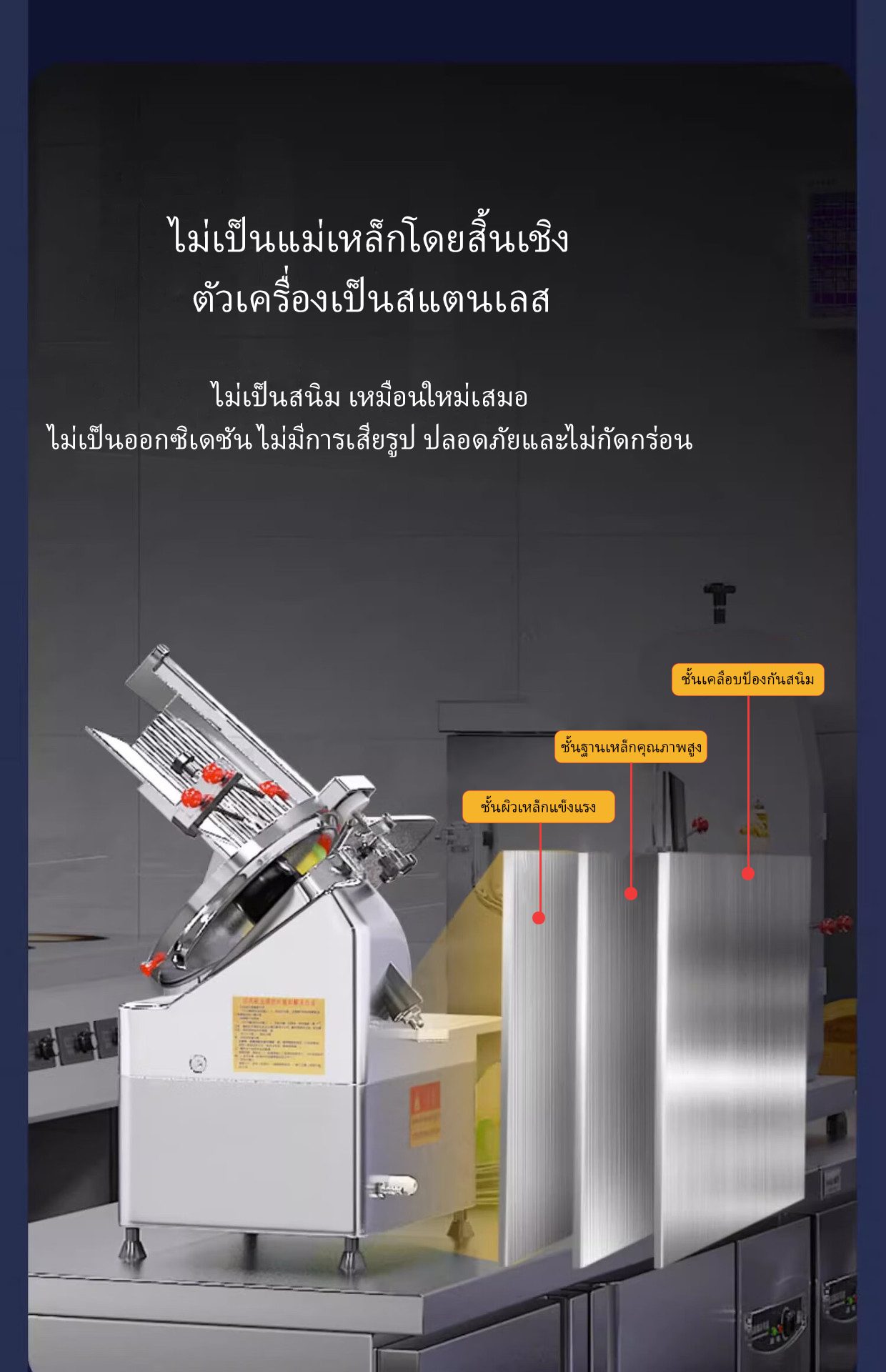 เครื่องหั่นเนื้ออัตโนมัติ/กึ่งอัตโนมัติ – รายละเอียดสินค้า 10