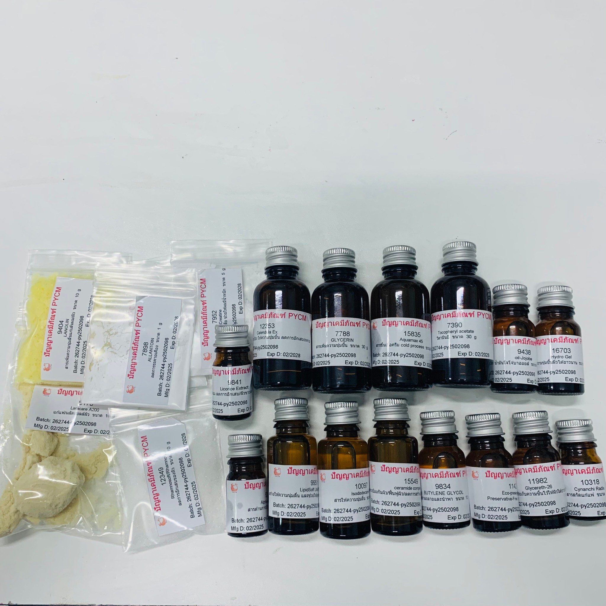 ชุดทำครีมแก้แพ้ ถอนพิษสเตียรอยด์ ลดอักเสบของผิว (1 กิโลกรัม) ไม่มีน้ำหอม – รายละเอียด 4