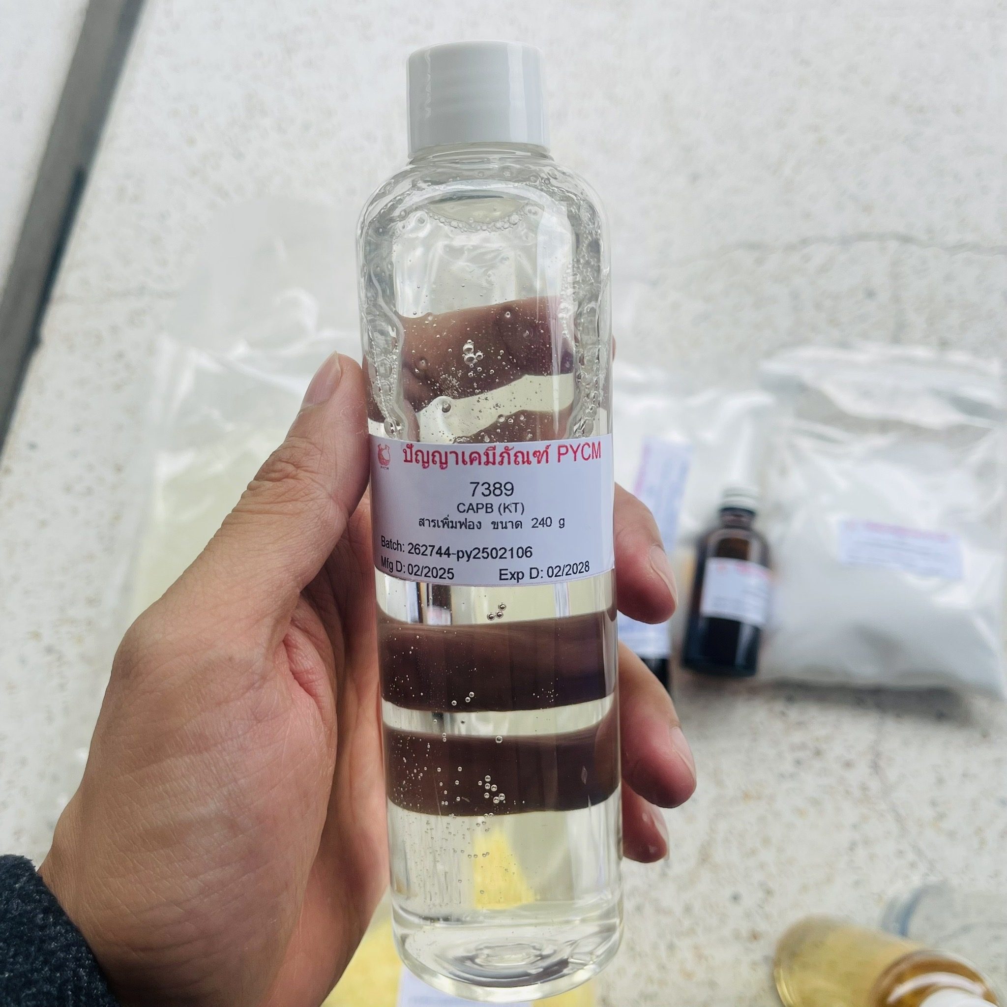 ชุดทำแชมพูสระผมเนื้อมุก (12 กิโลกรัม) – รายละเอียด 8