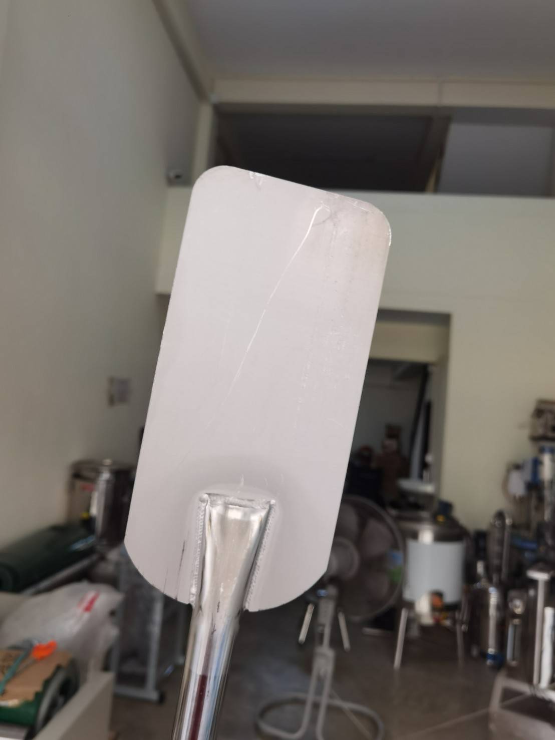 ไม้พายสแตนเลสเกรด304 paddle stainless steel fin mixer