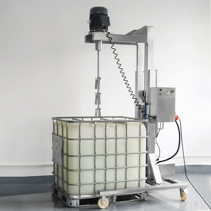 เครื่องกวนไฟฟ้า IBC ขนาด 500L - 1000L