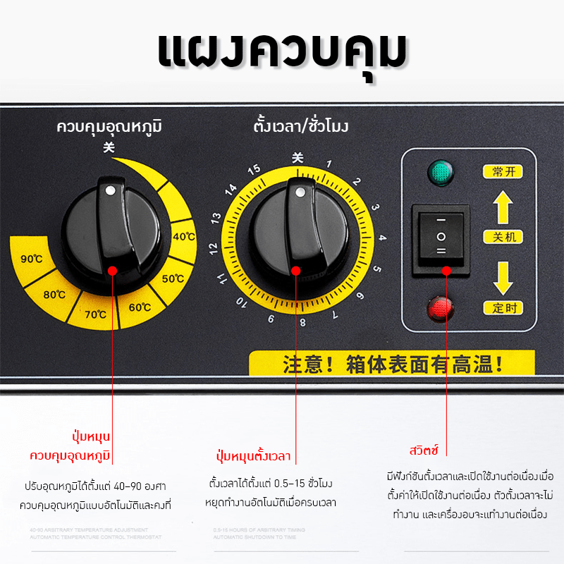 เครื่องอบแห้งอาหาร SEPTREE – รายละเอียด 4