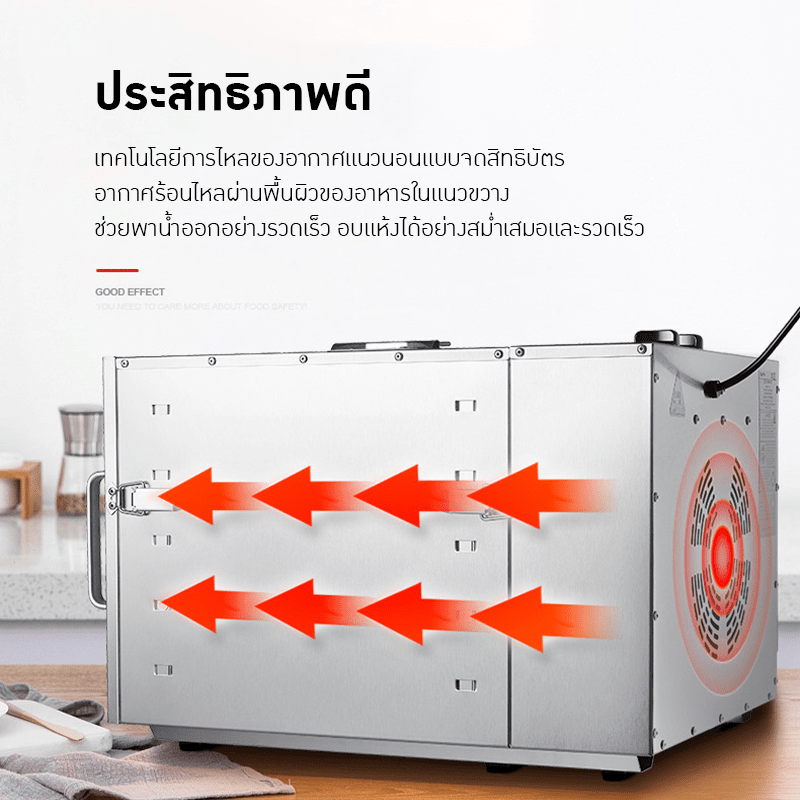 เครื่องอบแห้งอาหาร SEPTREE – รายละเอียด 12