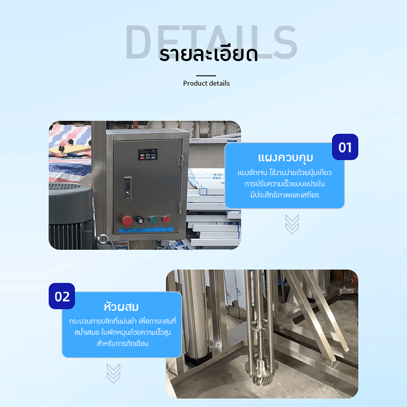 เครื่องปั่นโฮโม ขากว้าง รุ่น HC-101 – รายละเอียด 7