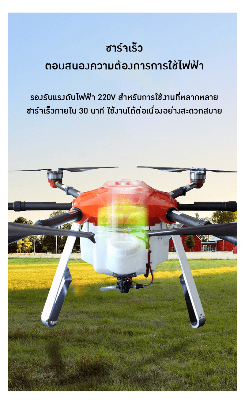 โดรนเกษตรปลูกพืชสำหรับทุกการใช้งานในไร่สวน – รายละเอียด 10