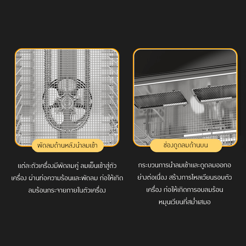 เครื่องอบแห้งขนาดใหญ่ รุ่น 20 ชั้น – รายละเอียด 21