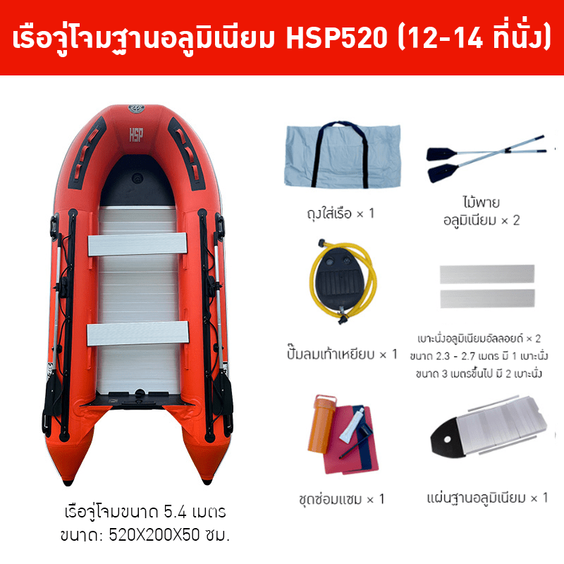 เรือยาง HSP - โซลูชันที่สมบูรณ์แบบสำหรับงานช่วยชีวิตและกิจกรรมทางน้ำ – รายละเอียด 44