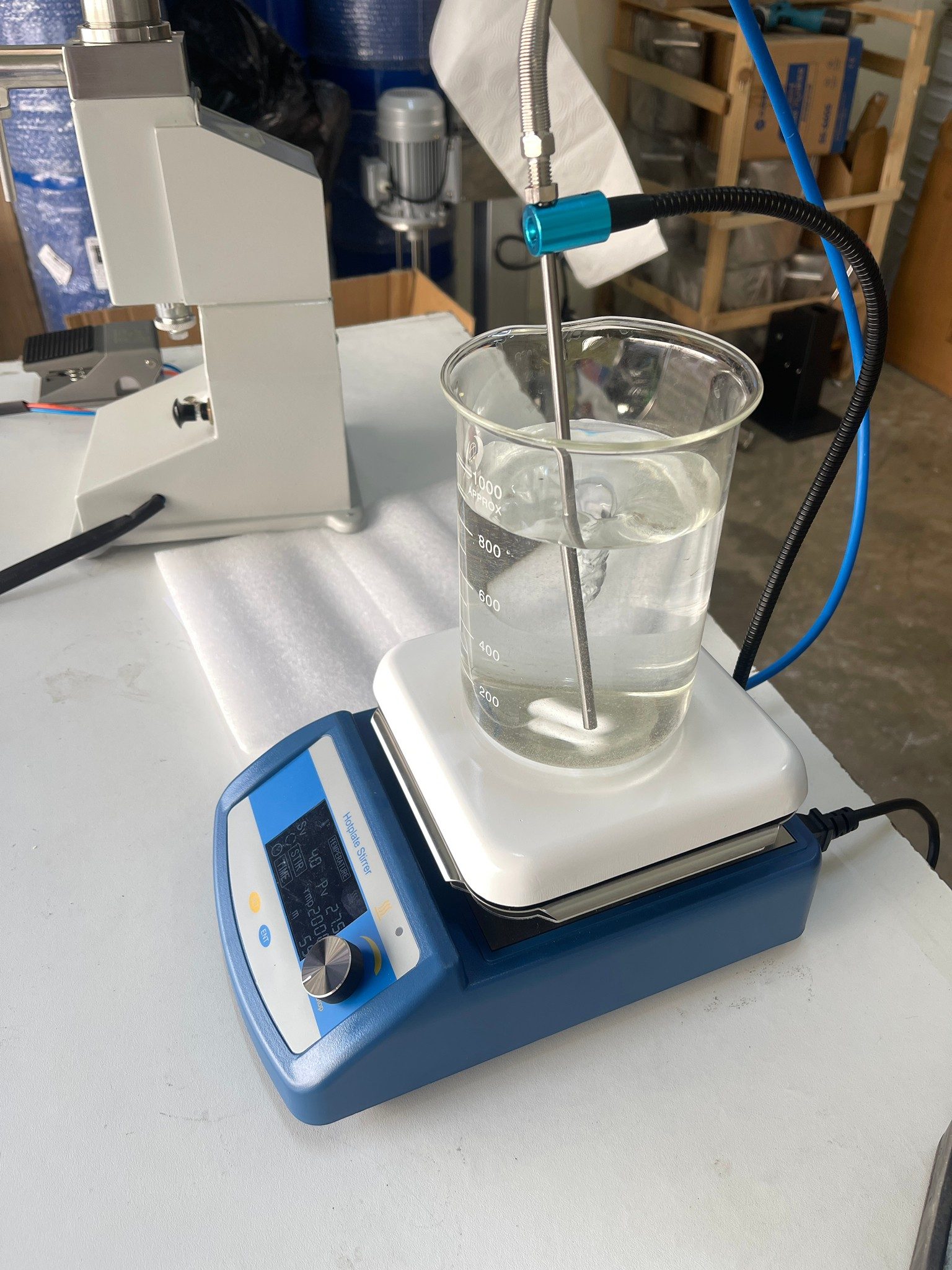 🔥 เครื่องกวนแม่เหล็ก รุ่น CIK-5000A ทำอุณหภูมิได้สูงถึง 400°C 🔥