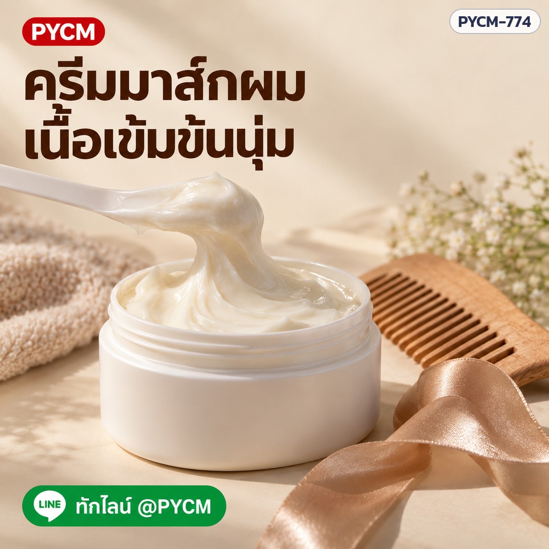 ชุดทำครีมมาส์กผม (รหัส 25765) – ครีมมาส์กผม เนื้อเข้มข้นนุ่ม ทักไลน์ @PYCM