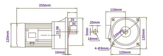 แบบขนาด SGM-100V-18
